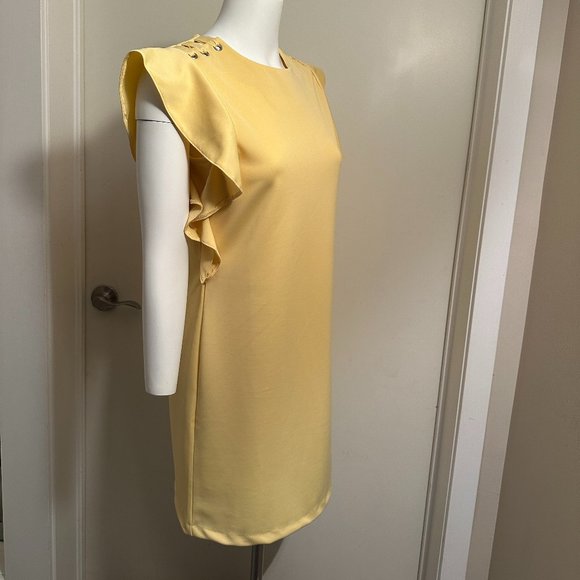 New! Yellow ABS Collection dress - Picture 6 of 6